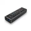 „Lindy“ 4 prievadų USB 3.0 šakotuvas su 3 „Quick Charge 3.0“ prievadais