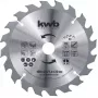 Diskinis pjūklo diskas KWB 587859 21 cm anga 3 cm laminatui, MDF