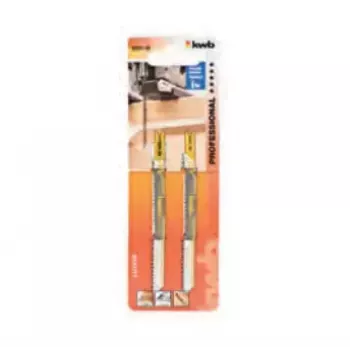 Siaurapjūklio geležtė KWB 620230 Bimetalinė 8 cm 2 vnt.