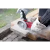 Pjovimo diskas KWB 797080 plokščiu centru, skirtas plytoms, keramikai, betonui, marmurui, akmeniui, plytelėms