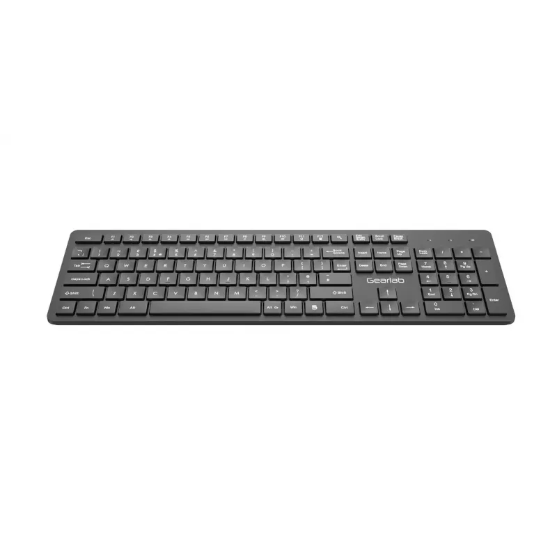 eSTUFF GLB211302 klaviatūra, skirta biurui, USB, QWERTY, UK anglų, juoda