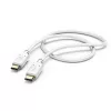 Hama 00201704 USB kabelis USB 2.0 1,5 m USB C baltas
