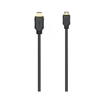Hama HDMI kabelis 2m A tipo C tipo juodas 18 Gbit/s