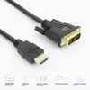 ACT AK3734 vaizdo kabelio adapteris 1 m HDMI Type A (Standard) DVI-D juodas