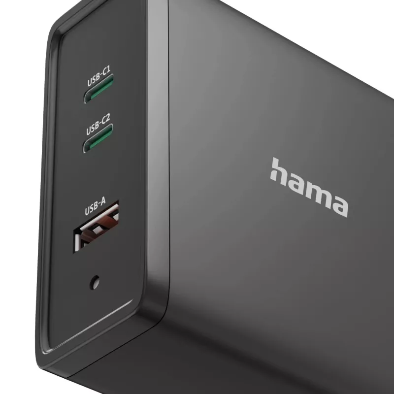 Hama 00200019 mobiliojo įrenginio įkroviklis Universalus Juodas AC Greitasis įkrovimas Vidaus