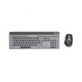 Hama WKM-750 klaviatūra Pelė įtraukta Namams/Biurui Bluetooth QWERTZ Vokiška Antracitinė, Juoda, Mėlyna