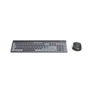 Hama WKM-750 klaviatūra Pelė įtraukta Namams/Biurui Bluetooth QWERTZ Vokiška Antracitinė, Juoda, Mėlyna