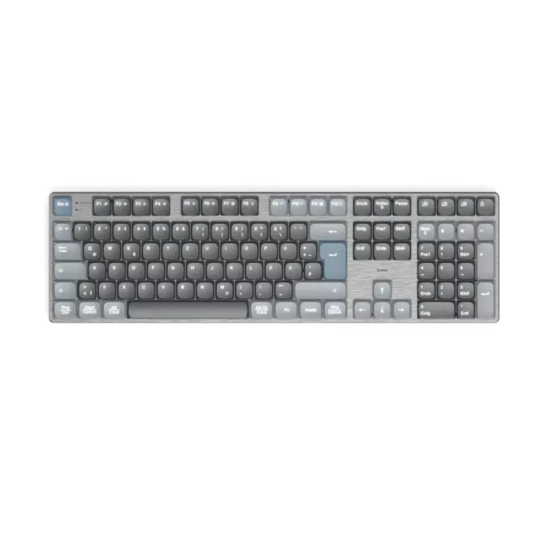 Hama WK-800 klaviatūra Namams/Biurui Bluetooth QWERTZ vokiška Antracito, Juoda, Mėlyna