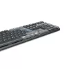 Hama WK-800 klaviatūra Namams/Biurui Bluetooth QWERTZ vokiška Antracito, Juoda, Mėlyna