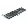 Hama WK-800 klaviatūra Namams/Biurui Bluetooth QWERTZ vokiška Antracito, Juoda, Mėlyna