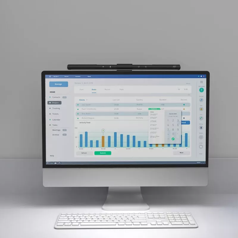 Monitor LED šviesos juosta ACT AC8055 — pritemdoma USB maitinama ekrano lempa