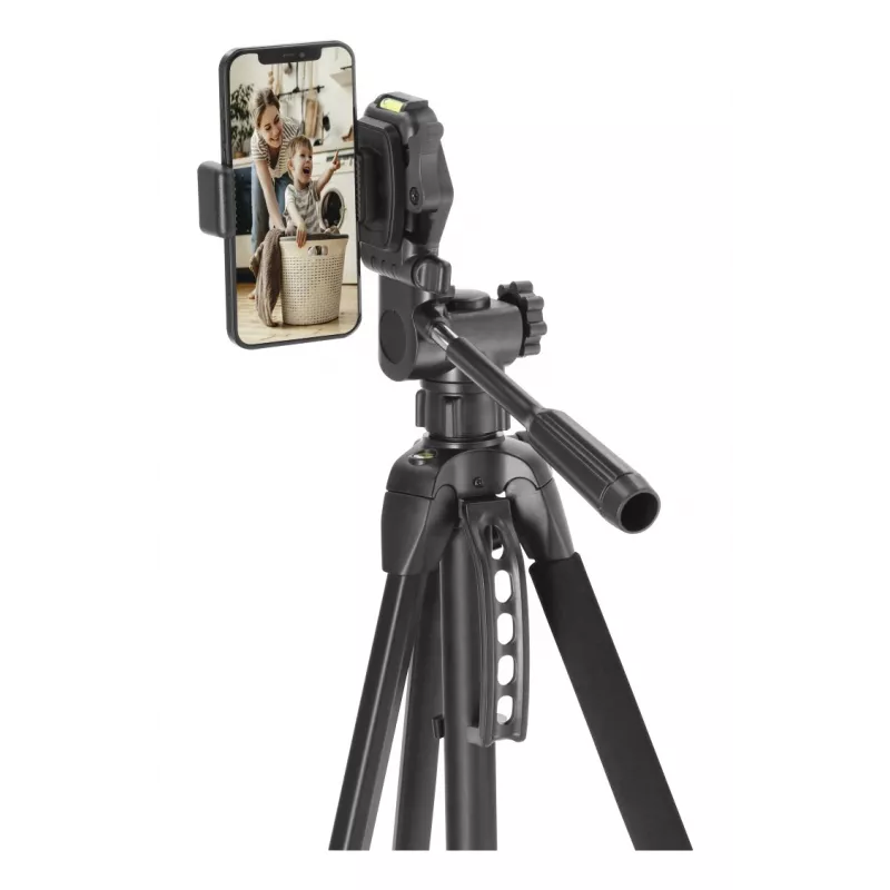 Trikojis Hama Action Smart 153 3D išmaniajam telefonui ir skaitmeniniam fotoaparatui 3 kojos Juoda