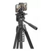 Trikojis Hama Action Smart 153 3D išmaniajam telefonui ir skaitmeniniam fotoaparatui 3 kojos Juoda