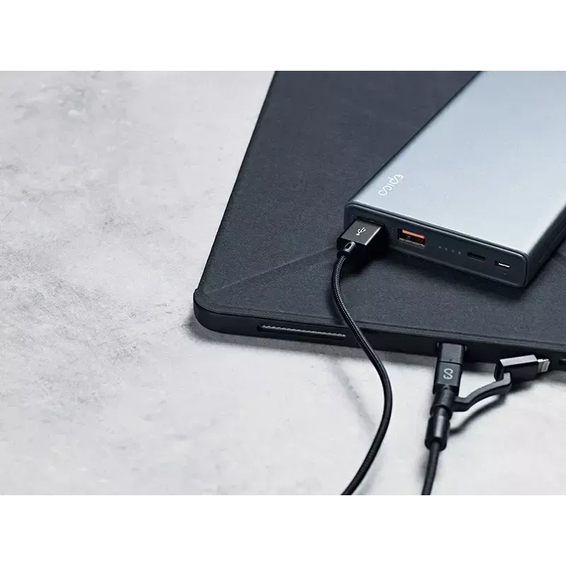 USB A į USB C / Micro-USB B / Lightning 3-in-1 kabelis 1.2 m Epico
