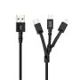 USB A į USB C / Micro-USB B / Lightning 3-in-1 kabelis 1.2 m Epico