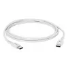 USB-C į USB-C kabelis Epico 9915101100182 — 1,2 m, 0,48 Gbit/s, baltas