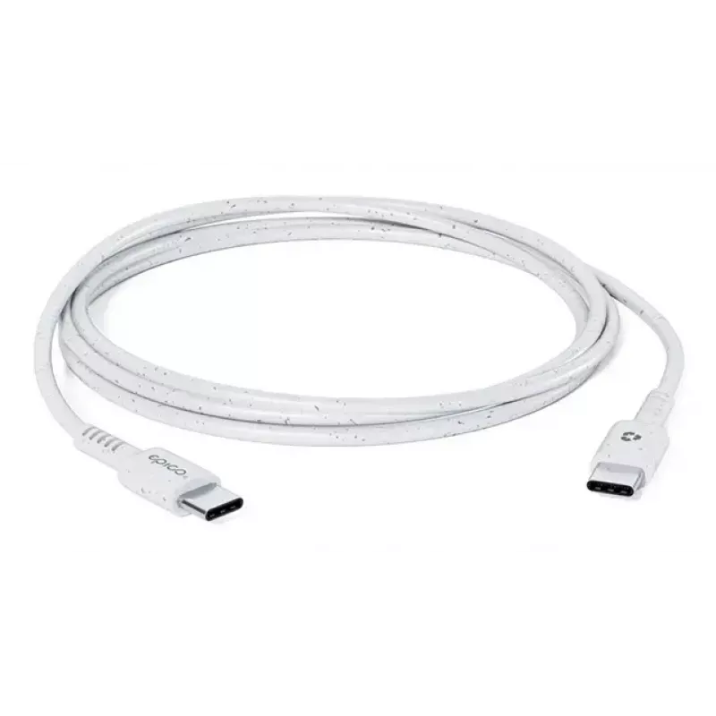 USB-C į USB-C kabelis Epico 9915101100182 — 1,2 m, 0,48 Gbit/s, baltas