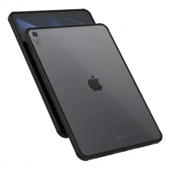 Dėklas Epico Hero 32,8 cm (12,9 col.) juodas permatomas, skirtas iPad Pro 12,9 col.