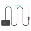 Manhattan USB-C USB jungties lustinių kortelių skaitytuvas su „MicroSD“ lizdu, USB-C kištuko ir kortelių skaitytuvo sąsaja bei „microSDXC“, palaiko „Windows“, „macOS“ ir „Linux“, skaito SIM korteles su adapteriu, laidas 1 m, juodas, trejų metų garantija