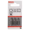 Atsuktuvų antgalių rinkinys Bosch 2 607 001 724 4 mm apsauginis šešiabriaunis 3 vnt.
