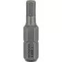 Atsuktuvų antgalių rinkinys Bosch 2 607 001 724 4 mm apsauginis šešiabriaunis 3 vnt.