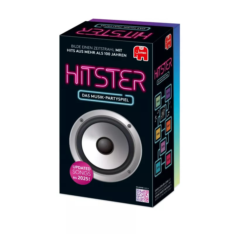 Jumbo Hitster (Deutsche Ausgabe), Kortų žaidimas, Vakarėlis, 16 m., 30 min, 30 min