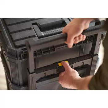 Trolley case Stanley STST83319-1 Plastic Juoda Geltona