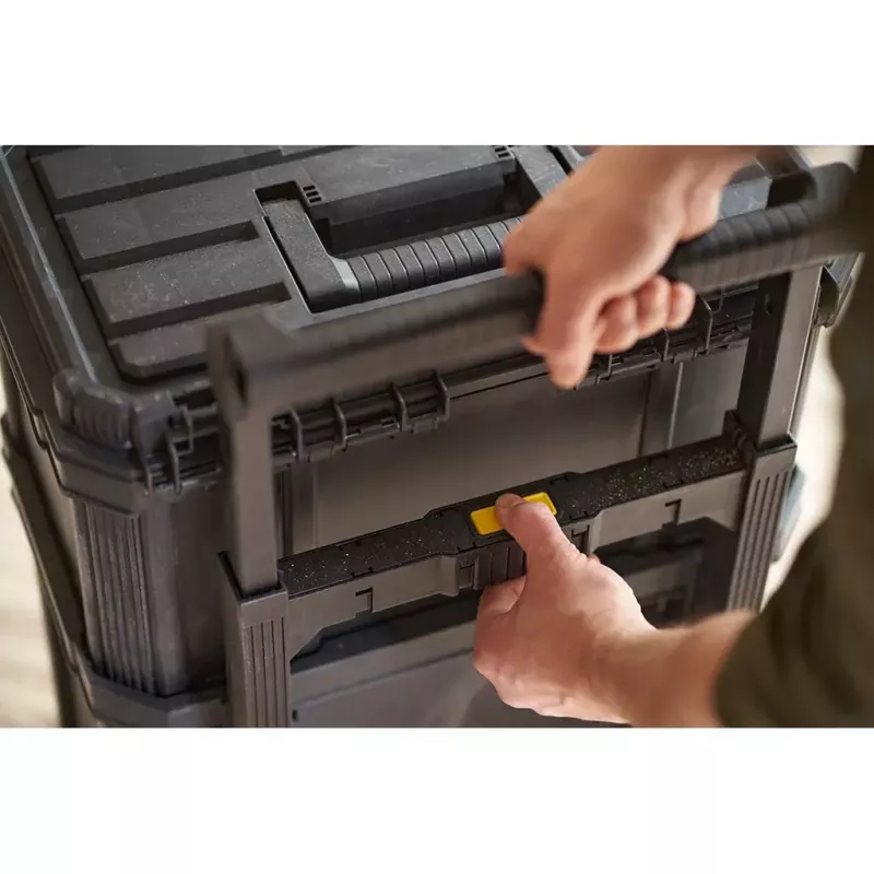 Trolley case Stanley STST83319-1 Plastic Juoda Geltona