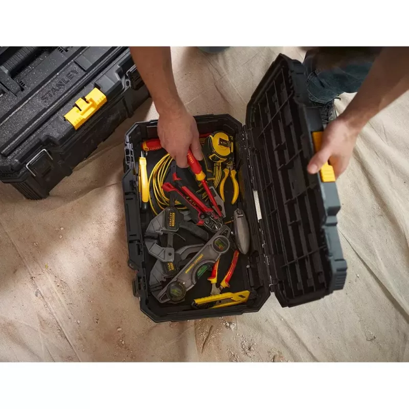 Trolley case Stanley STST83319-1 Plastic Juoda Geltona