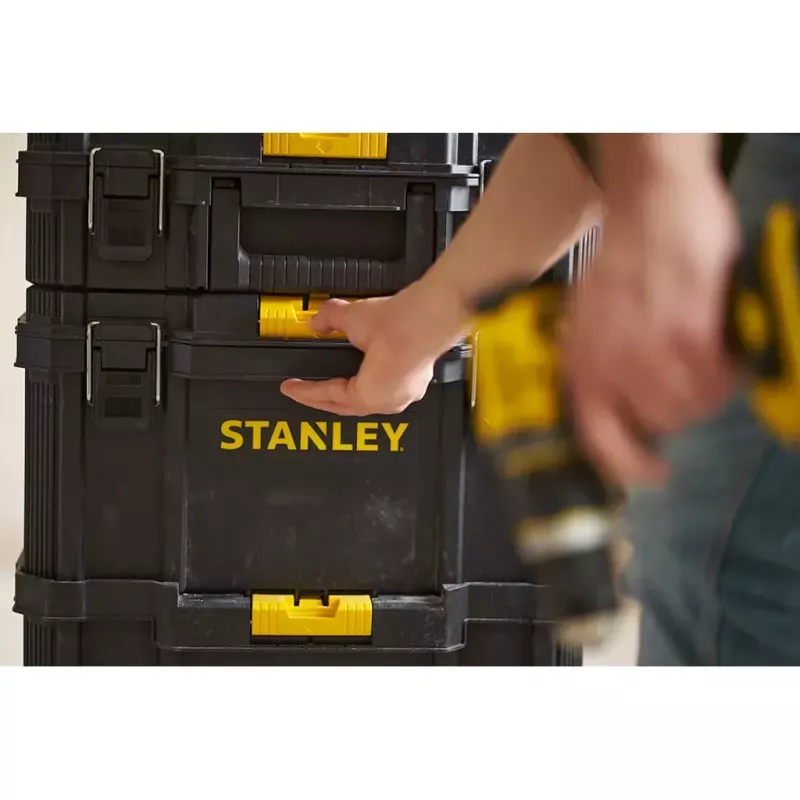 Trolley case Stanley STST83319-1 Plastic Juoda Geltona