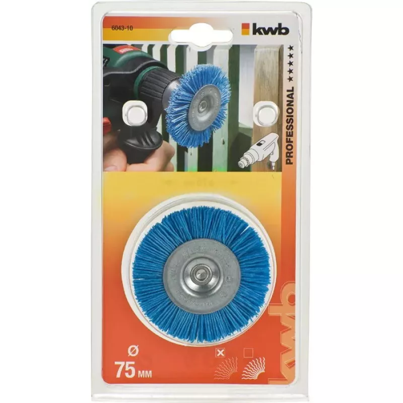 Poliravimo diskas KWB Wheel brush 604430