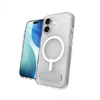 ZAGG Crystal Palace Snap Kickstand Case For Apple iPhone 17, Dėklas, Apple, iPhone 17, 16 cm (6,3 col.), Skaidrus
