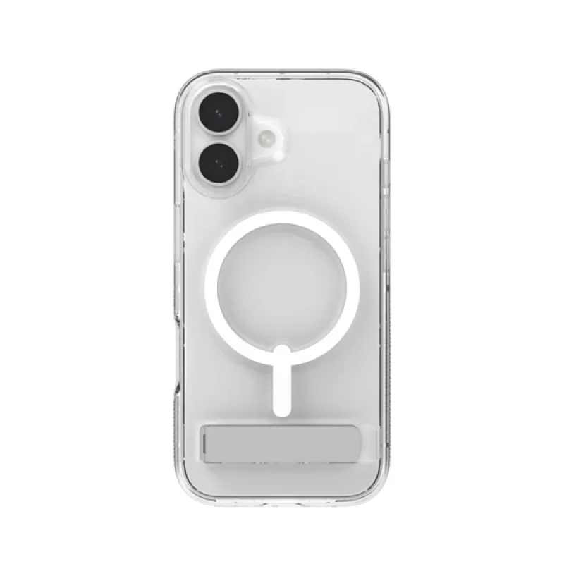 ZAGG Crystal Palace Snap Kickstand Case For Apple iPhone 17, Dėklas, Apple, iPhone 17, 16 cm (6,3 col.), Skaidrus