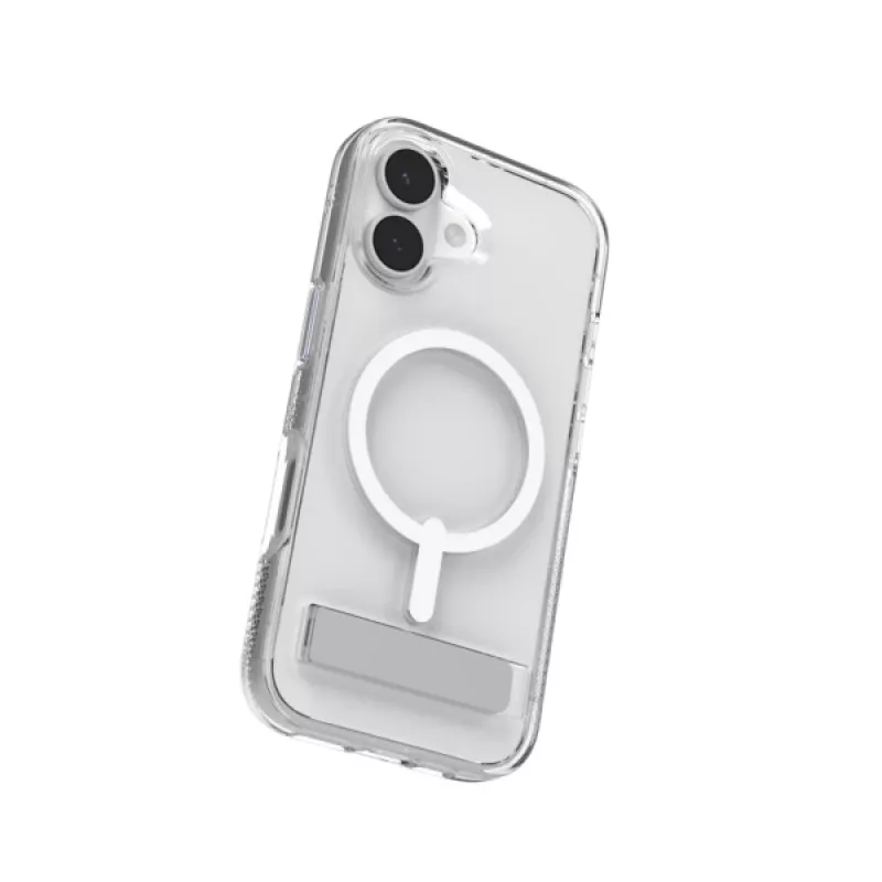 ZAGG Crystal Palace Snap Kickstand Case For Apple iPhone 17, Dėklas, Apple, iPhone 17, 16 cm (6,3 col.), Skaidrus