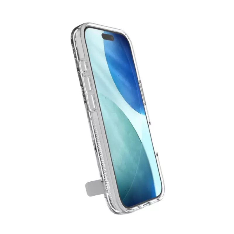 ZAGG Crystal Palace Snap Kickstand Case For Apple iPhone 17, Dėklas, Apple, iPhone 17, 16 cm (6,3 col.), Skaidrus