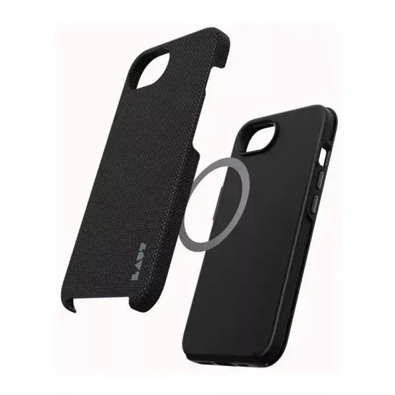 LAUT mobiliojo telefono dėklas, skirtas Apple iPhone 16e, Apsauginis dėklas, tinka 15,5 cm (6,1 colio) ekranams, Juoda