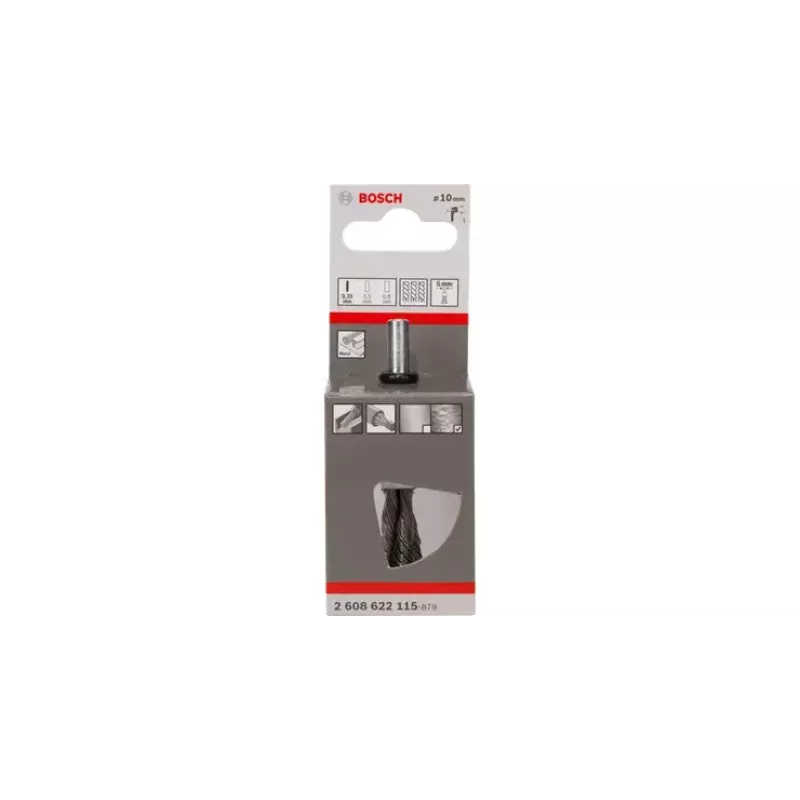 Vielinis šepetys Bosch Pieštukiniai šepečiai mazginė viela skersmuo 1 cm