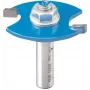 Apvalinimo freza KWB 754020 Kotelio skersmuo 8 mm