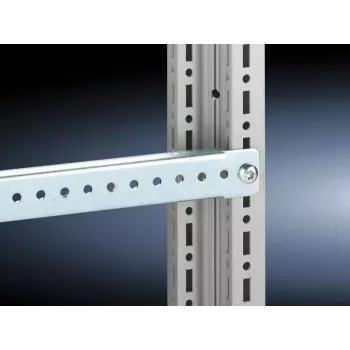 Serverio/stovo priedas Rittal TS 4309.000 — plieninis korpusas, sidabrinis, gylis 390 mm, suderinamas su TS/SE/CM/TP