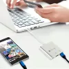 “Techly IADAP USB31-HDMIPTY” nešiojamojo kompiuterio dokas / prievadų daugiklis, laidinis USB 3.2 Gen 1 (3.1 Gen 1) Type-C, sidabrinis