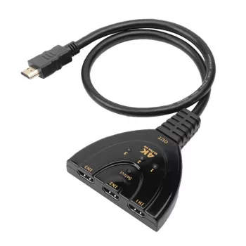 Techly IDATA HDMI-3F30 vaizdo perjungiklis