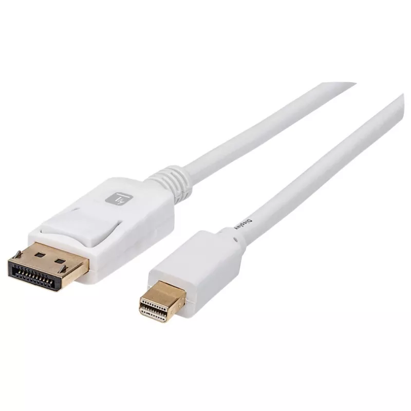 Techly ICOC MDP-020T4K DisplayPort kabelis 2 m Mini DisplayPort balta