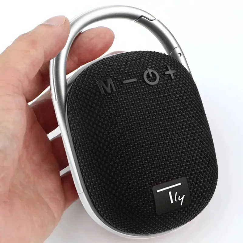 Techly ICASBL321BK nešiojamasis / vakarėlių garsiakalbis Vieno kanalo nešiojamasis garsiakalbis Juoda 5 W