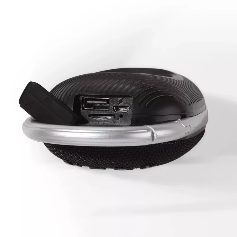 Techly ICASBL321BK nešiojamasis / vakarėlių garsiakalbis Vieno kanalo nešiojamasis garsiakalbis Juoda 5 W