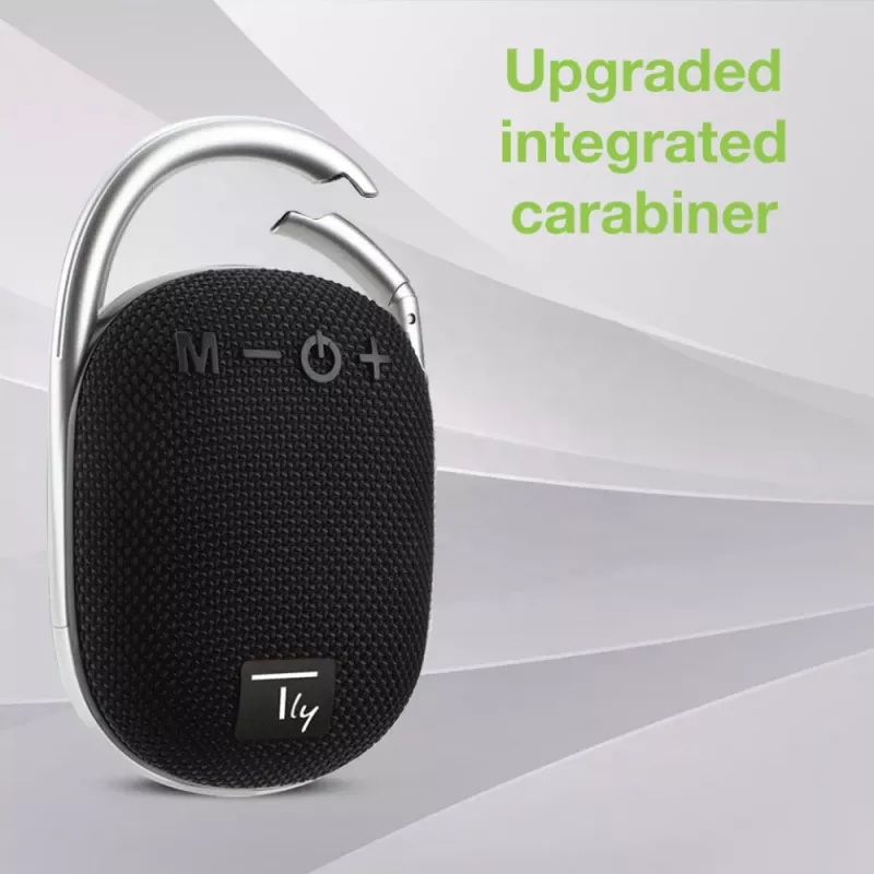 Techly ICASBL321BK nešiojamasis / vakarėlių garsiakalbis Vieno kanalo nešiojamasis garsiakalbis Juoda 5 W