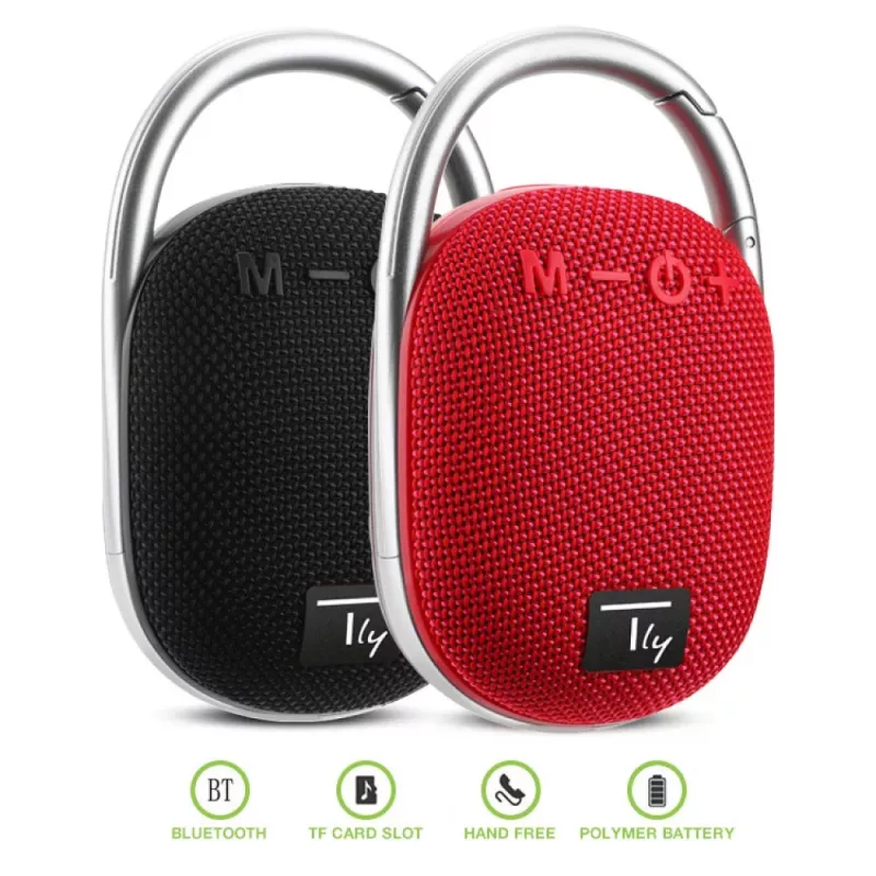 Techly ICASBL321BK nešiojamasis / vakarėlių garsiakalbis Vieno kanalo nešiojamasis garsiakalbis Juoda 5 W