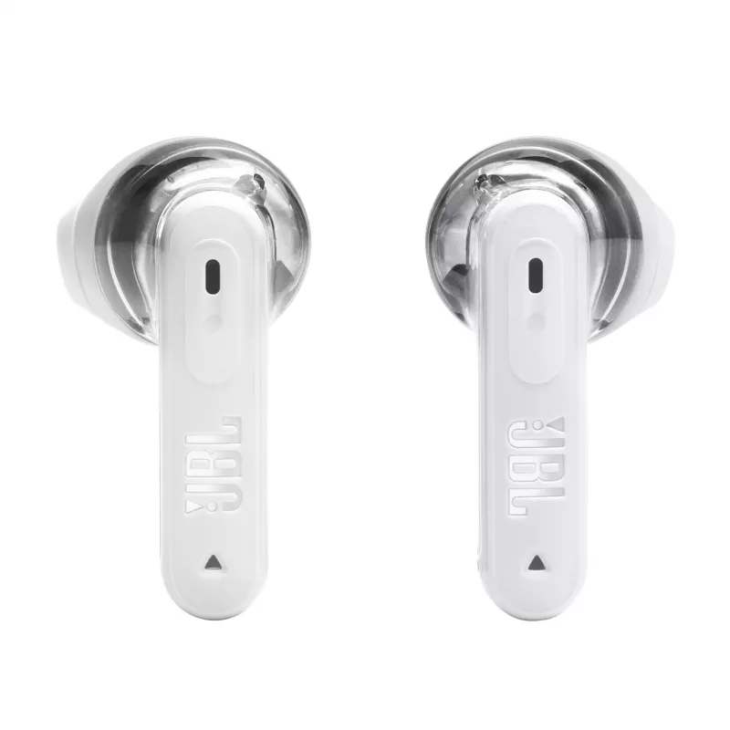 Ausinės JBL Tune Flex 2 Ghost Edition — True Wireless (TWS) į ausis įdedamos, Bluetooth, 20–20000 Hz, Baltos