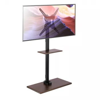 Techly ant grindų pastatomas stovas 23–55 colių LCD/LED/plazminiams televizoriams