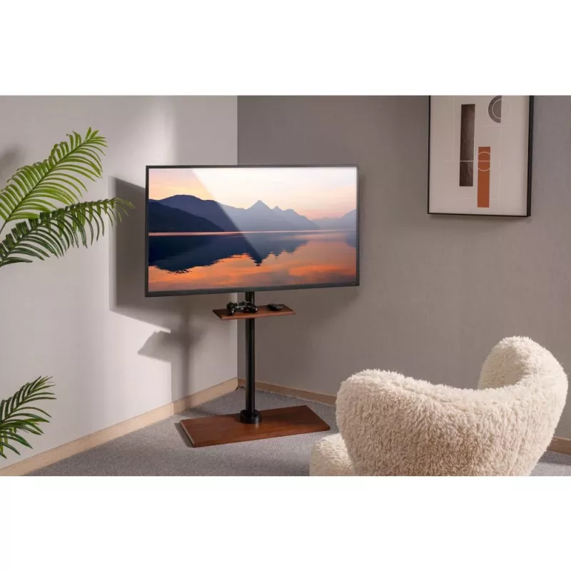 Techly ant grindų pastatomas stovas 23–55 colių LCD/LED/plazminiams televizoriams