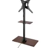 Techly ant grindų pastatomas stovas 23–55 colių LCD/LED/plazminiams televizoriams